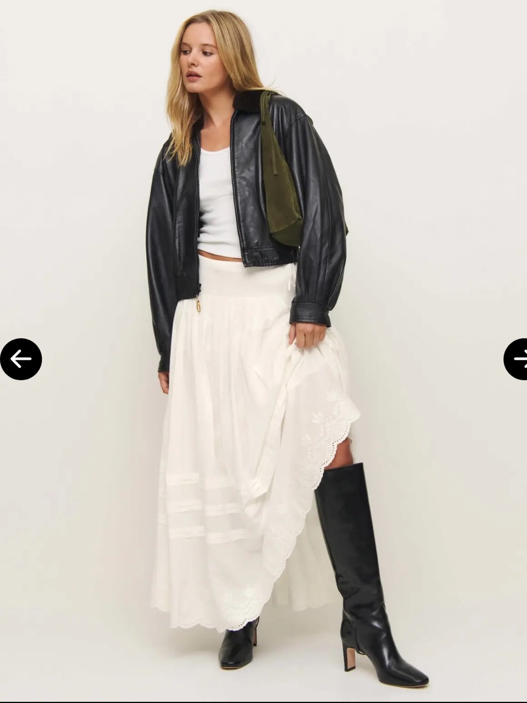 Reformation Aura Maxi Skirt